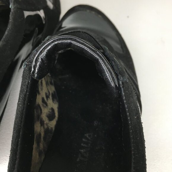 AQUATALIA BLACK SLIP ON SNEAKER WALKING SHOE - Picture 4 of 8